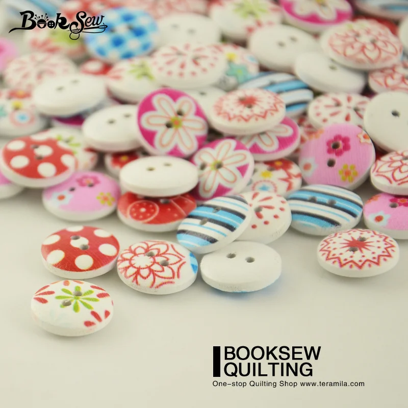 Деревянные пуговицы с двумя отверстиями 15 мм 100 шт./лот|2 hole wooden buttons|buttons 100pcswooden