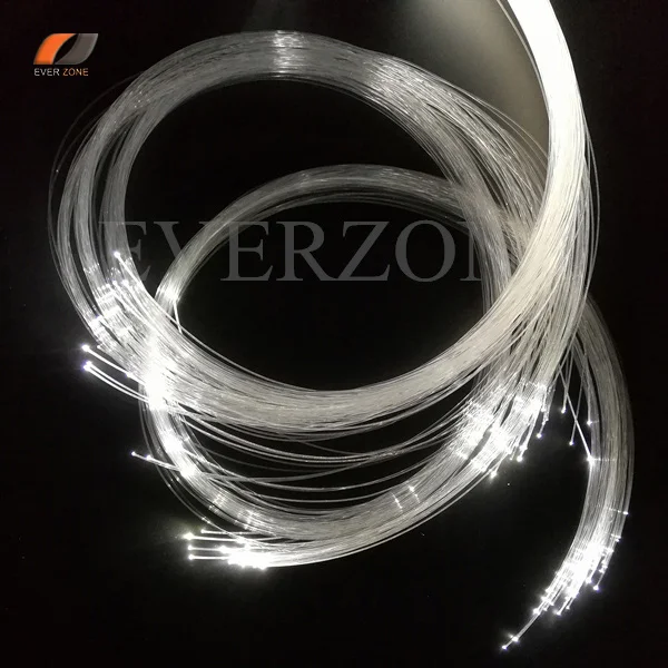 Супер стоящие волоконно оптические световые нити 150 шт. (50 0 5 м/50 1 м) 75 мм кабель для