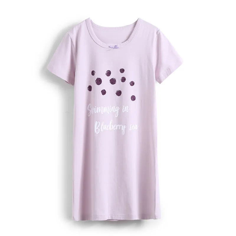 Новое поступление 2019 детская одежда летняя ночная рубашка для девочек милая