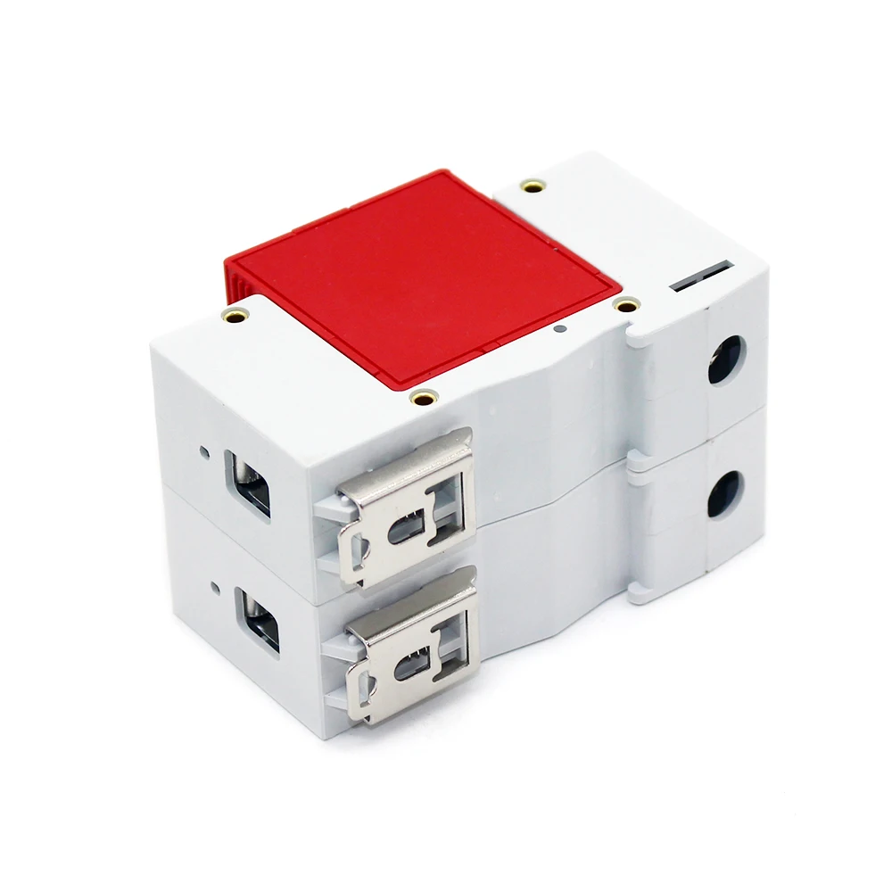B100 2P 60KA ~ 100KA 420V AC 1P + N SPD домашний стабилизатор напряжения защитный низковольтный