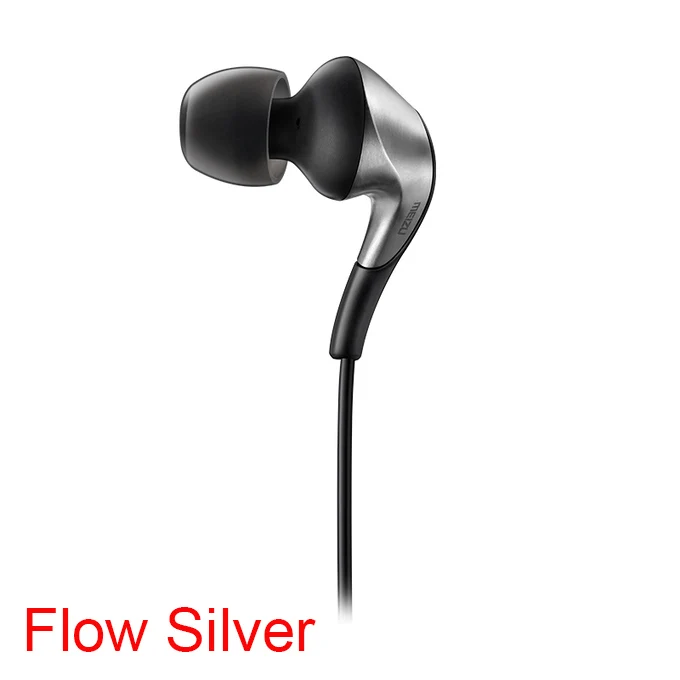 Flow Sliver Meizu Flow Bass Наушники тройной драйвер наушники-вкладыши HIFI гибридные наушники с микрофоном пульт дистанционного управления для телефонов Meizu pro7 Plus - Цвет: Flow Sliver