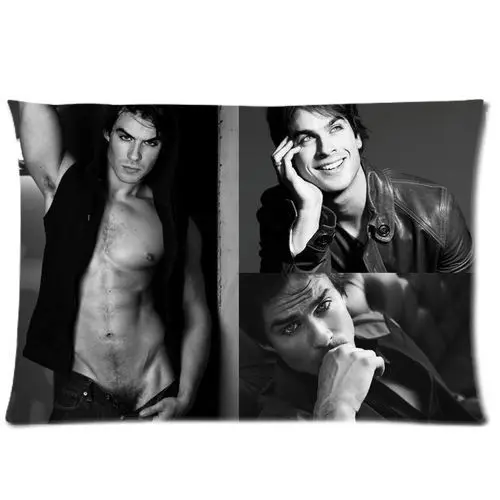 Горячая Йен сомерхалдер наволочки пикантные Деймона Сомерхолдер наволочка с