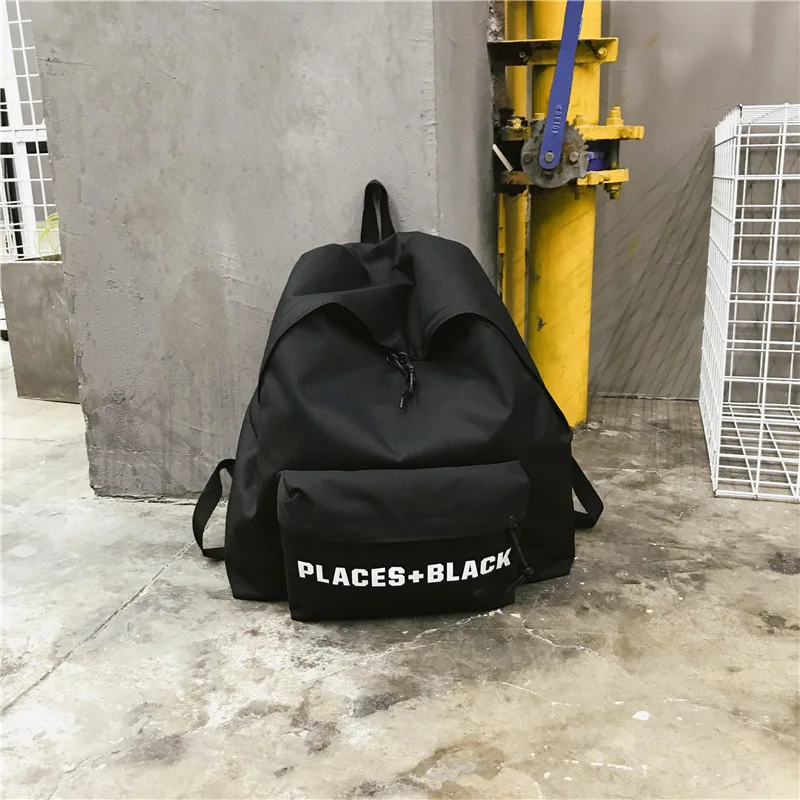 Европейские и американские простые большого объема колледж высокий рюкзак для