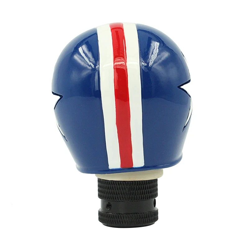 Универсальная автомобильная ручка переключения передач череп шлем ручки крутой