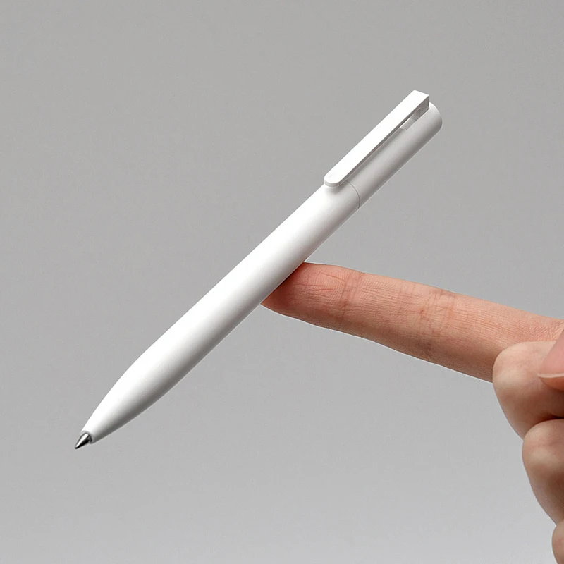 Новинка, 10 шт, Xiaomi mi, гелевая ручка без крышки, ручка для письма, Япония mi kuni, черные чернила, гладкая, 0,5 мм, швейцарская ручка для заправки, быстросохнущая ручка