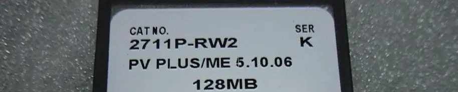 Новая и оригинальная карта Compact Flash 2711P RW2 /K PanelView Plus CE 128 Мб|card|card card |