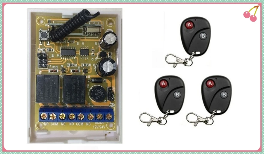 DC12V 2CH Wireless переключатель системы дистанционного управления teleswitch 1 * приемник + 20