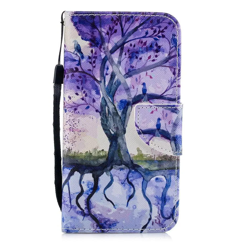 Кожаный чехол-книжка для Samsung Galaxy S10 S10e S6 S7 S9 S8 Plus Edge A3 A5 A7 A8 J3 J5 J7 2017 2018 Note9 чехол
