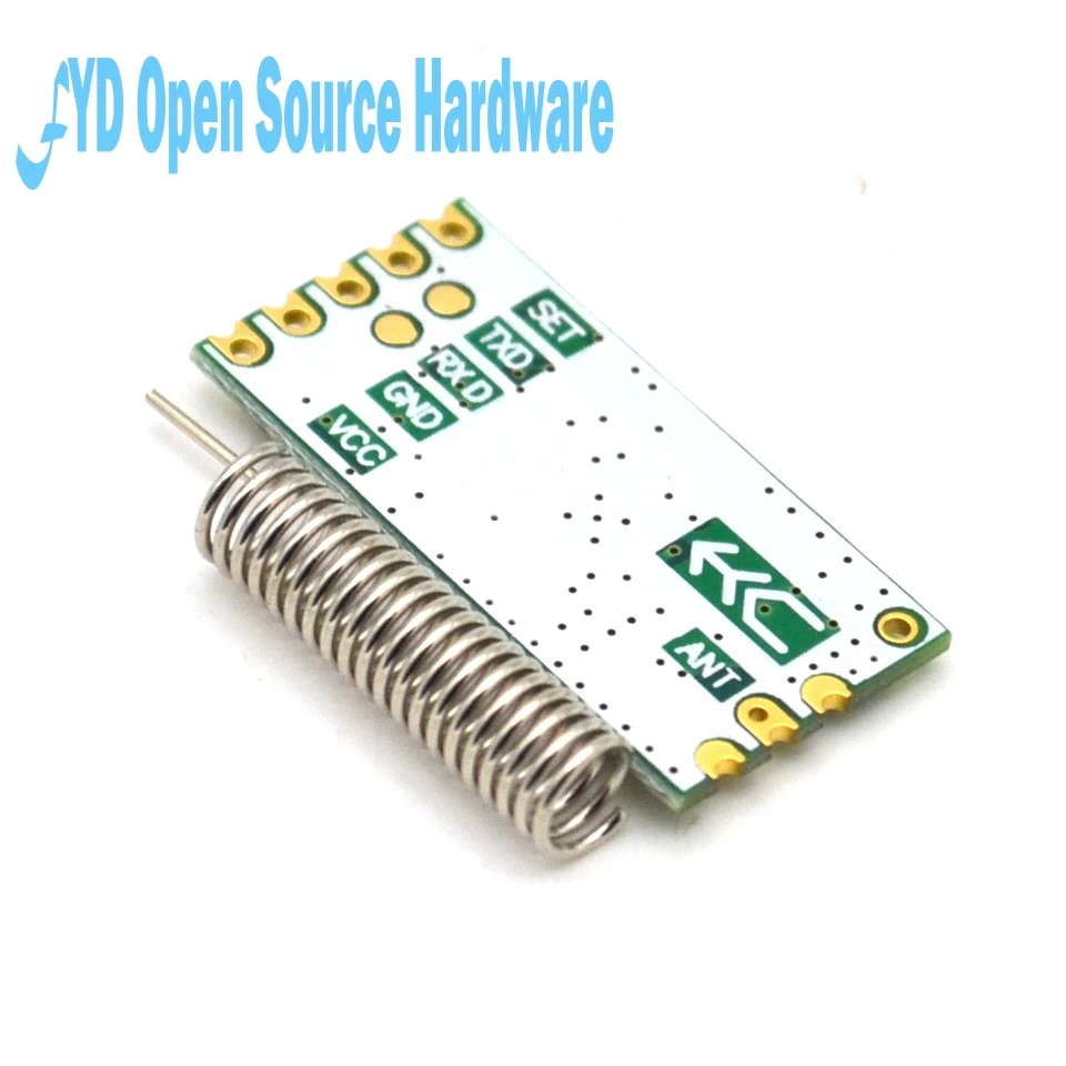 5pcs HC 11 433MHz Беспроводной RF Серийный UART модуль CC1101 5V 3V AT command|rf module|wireless module |