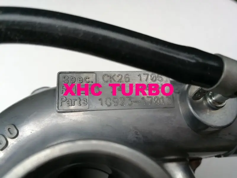 Новый оригинальный Турбокомпрессор RHF3 CK26 1G923 17010 VB410099 для Bobcat CAT KOUBOTA V2003MDITE V2403 S4Q2