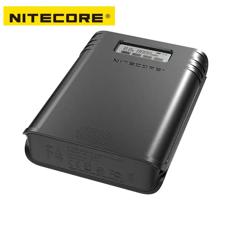 Четырехслойное гибкое зарядное устройство NITECORE F4 для литий ионных