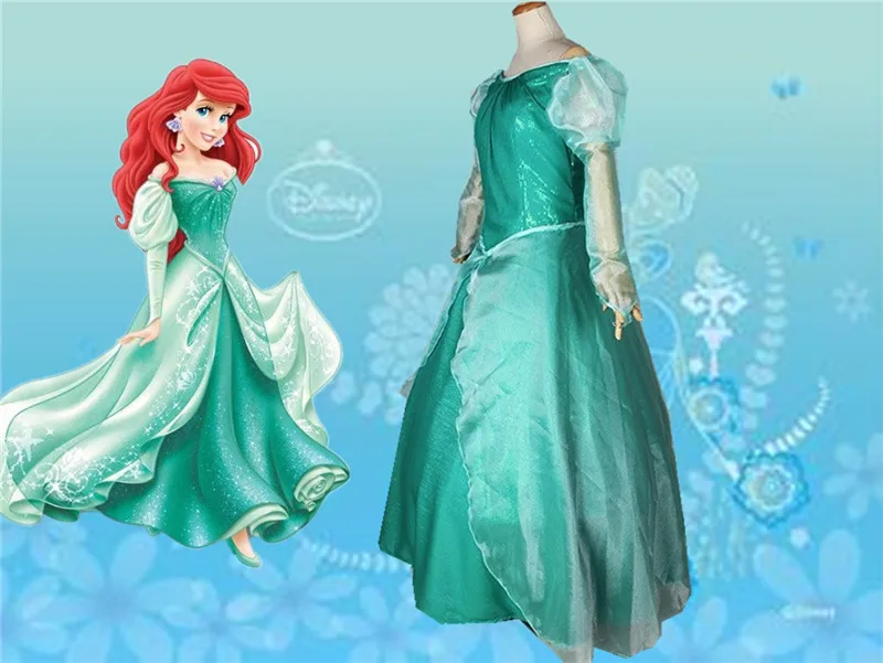 

Movie The Little Mermaid Princess Ariel Costume Women Ariel Fancy dress Cosplay Dress
