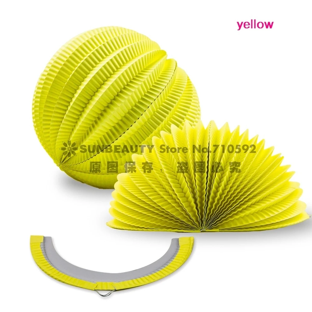 Wedding Birthday Party Showers Decoration 19cm Hanging Watermelon Accordion Paper Lanterns For Home Event Festival Decor | Дом и сад