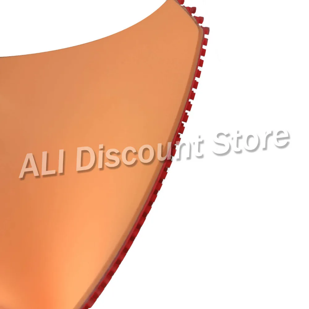 DHS C7 (обороны/петля/отжим) короткий Pips-Out Настольный теннис (пинг понг) резиновый с