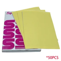 50pcs tattoo transfer paper thermal carbon transfer stencil paper tattooing stencil copy tracing paper accessories