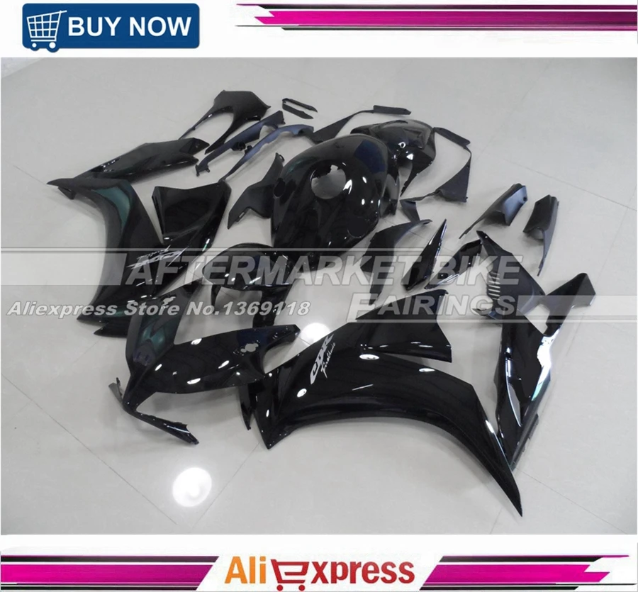 

Aftermarket OEM установка ABS CBR1000RR 12 13 14 мотоцикл Кузов для Honda 2012 2013 2014 полный набор обтекателей полностью глянцевый черный