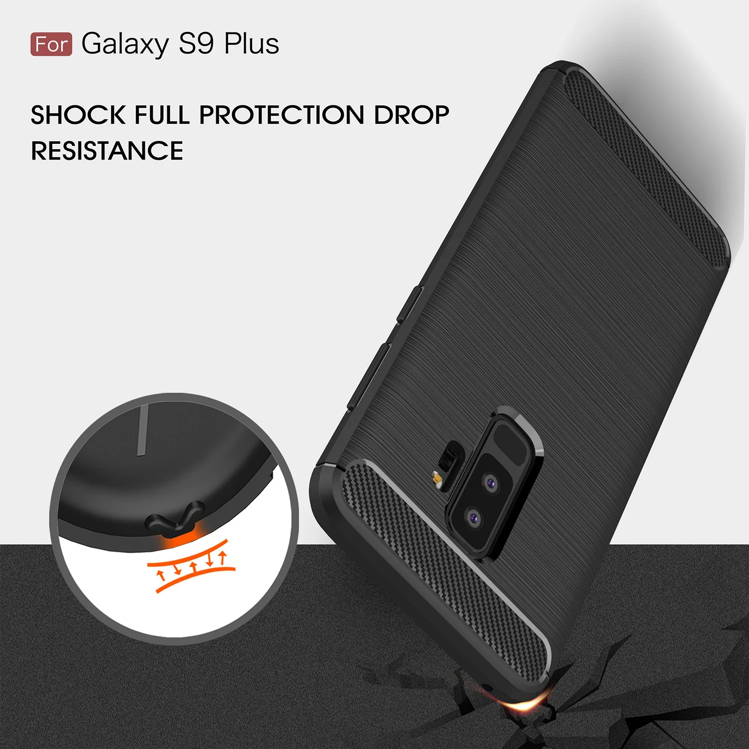 ТПУ чехол для Samsung Galaxy S9 S 9 Plus 9Plus G965 S9Plus SM-G965F/DS G965F/DS SM-G965 Мягкий силиконовый