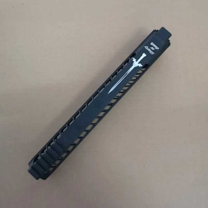 " 10" 1" 15" AR15 поплавок MLOK Handguard Пикатинни со стальной бочковой гайкой