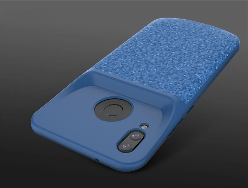 Чехол для аккумулятора huawei P20 lite, 4700 мА/ч, Внешнее зарядное устройство, запасная крышка, внешний аккумулятор для huawei nova 3e, чехол для аккумулятора