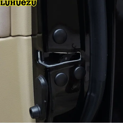Luhuezu 12 шт. Дверные замки Защитная крышка винта для Toyota Land Cruiser 200 Prado FJ150 RAV4 Corolla Camry