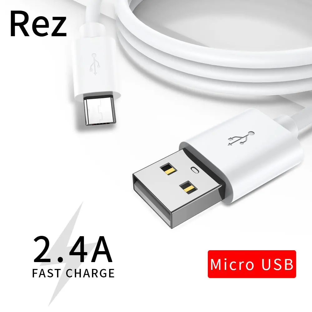 CXV Micro USB кабель 2.4A Быстрая зарядка usb зарядное устройство шнур для Samsung S7 Xiaomi Redmi