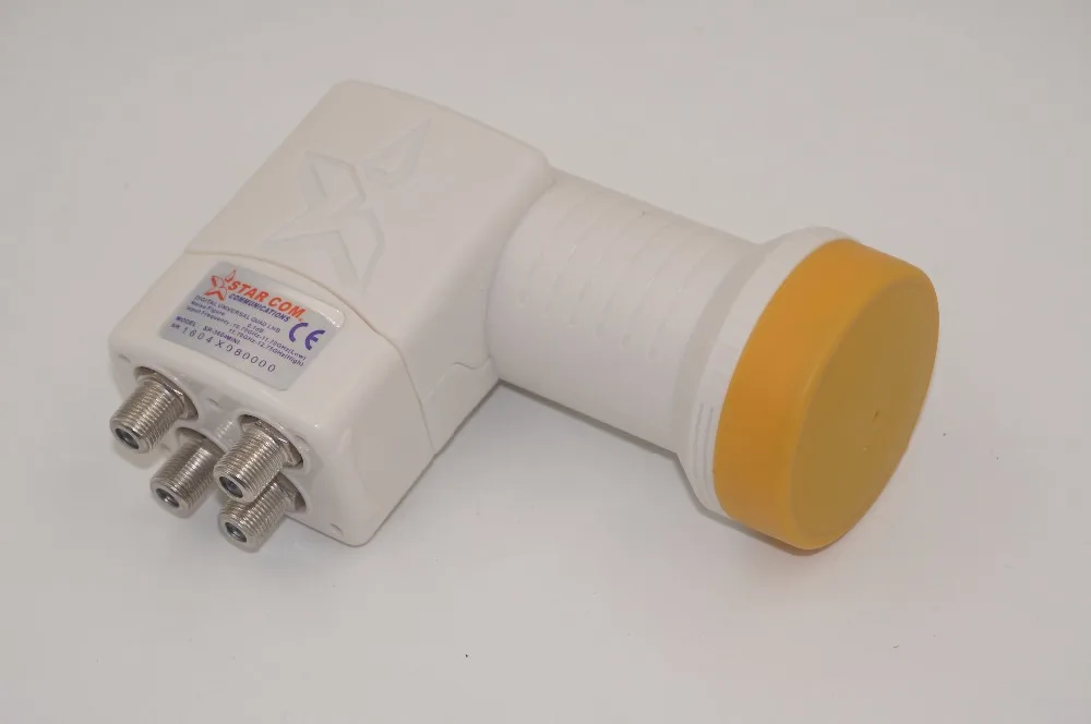Универсальный четырехъядерный LNB SR-3604 мини HD цифровой спутниковый 4 выхода s 0.1db LNB LNBF, Full HD цифровой ku-диапазон 4-выход LNB LNBF