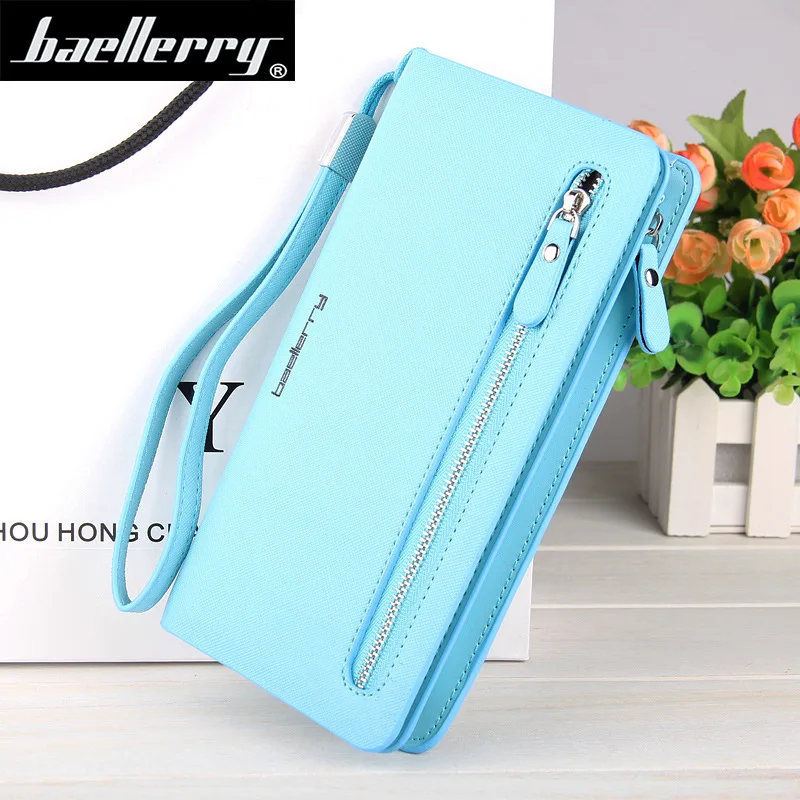 Женские кошельки Baellerry длинный стильный держатель для карт Женский кошелек