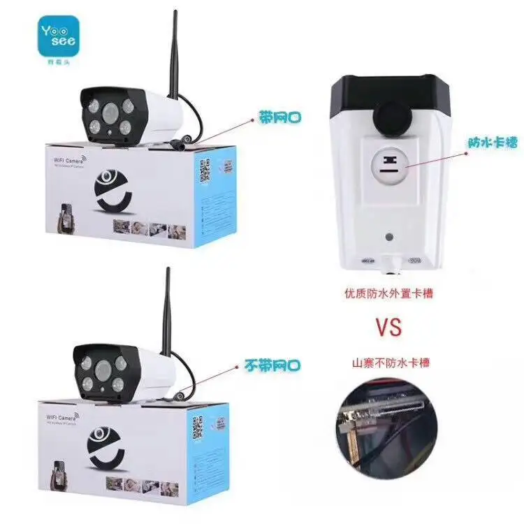 

HD 1080P WIFI IP цилиндрическая камера со слотом для TF-карты