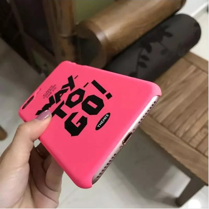 Модные Английские буквы Телефон Case Для iPhone 5s 5 SE 6 6s Плюс 7 плюс Жесткий PC
