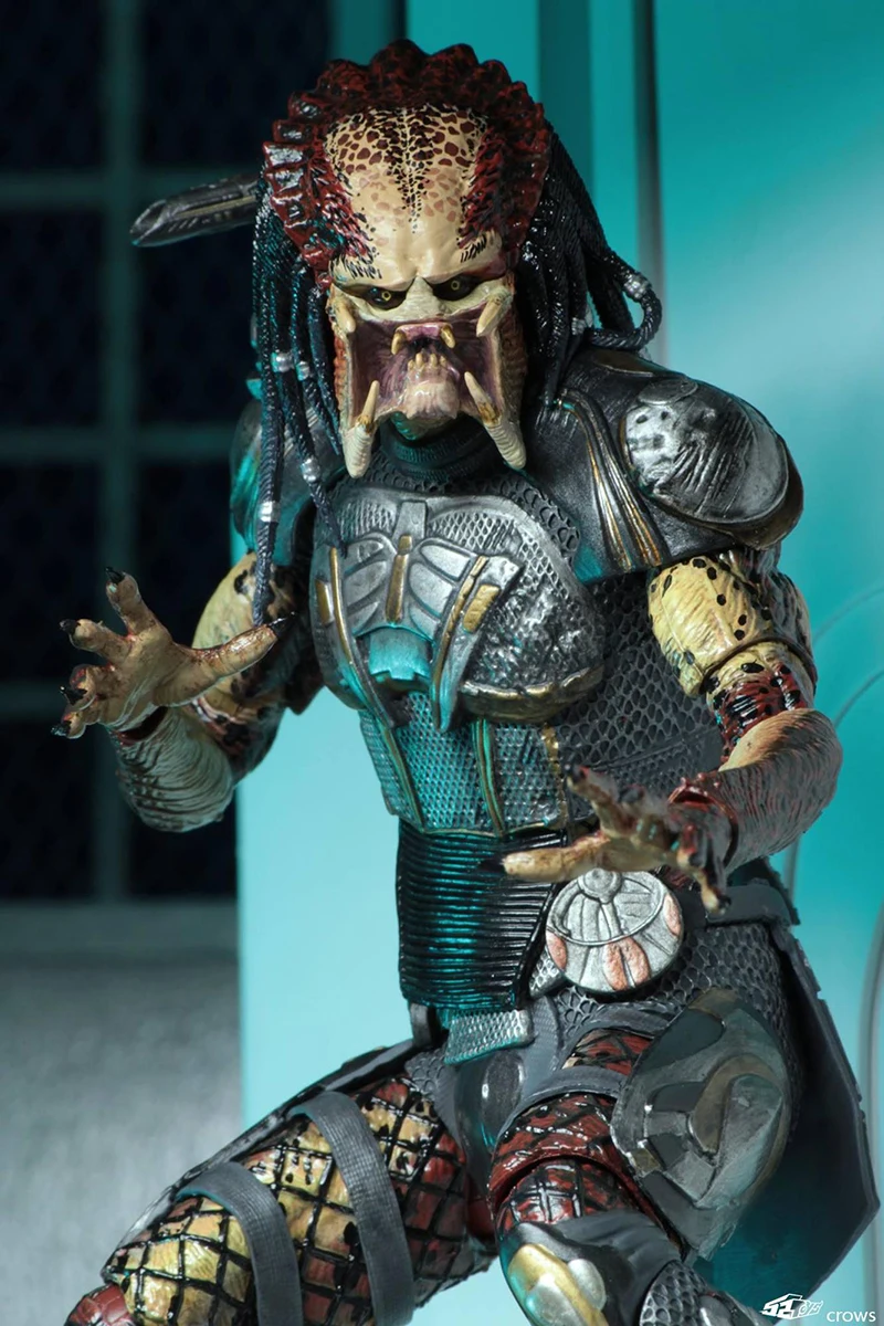 NECA Хищник бронированный убийца конечный беглый Хищник Unmasked фигурка ПВХ фигурка Коллекционная модель игрушки