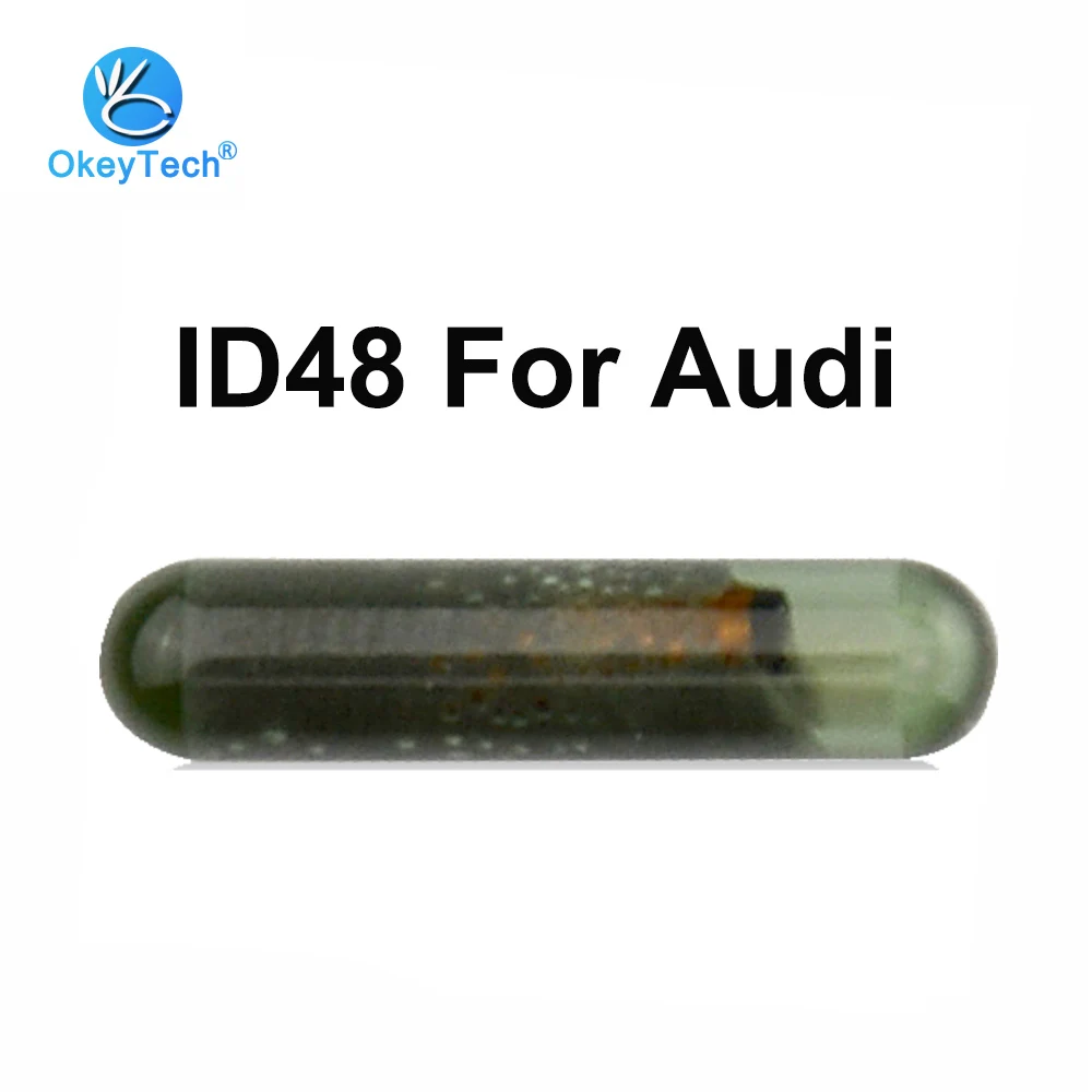 OkeyTech ID48 стеклянный чип для ключа Audi чехол с дистанционным управлением Fob
