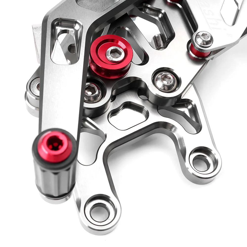 CNC регулируемый Rearset задний Набор подножки подножка для Honda CBR1000RR CBR 1000 RR 2012 2013 алюминий