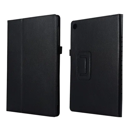 For M5 10.8 Black Чехол для планшета huawei MediaPad M5 с диагональю 10,8 дюйма, 2 секции, складной откидной кожаный чехол с подставкой - Цвет: For M5 10.8 Black