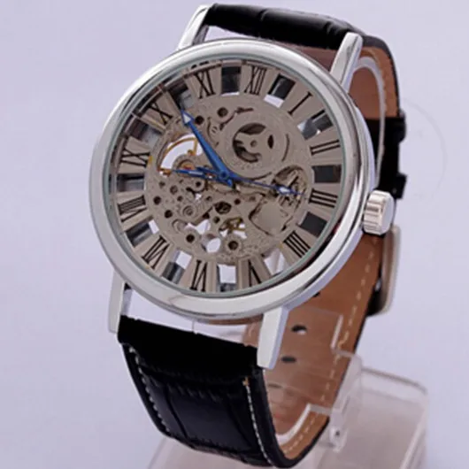 Модные кожаные механические часы автоматические для мужчин|watch cell phone camera|watch mpwatch