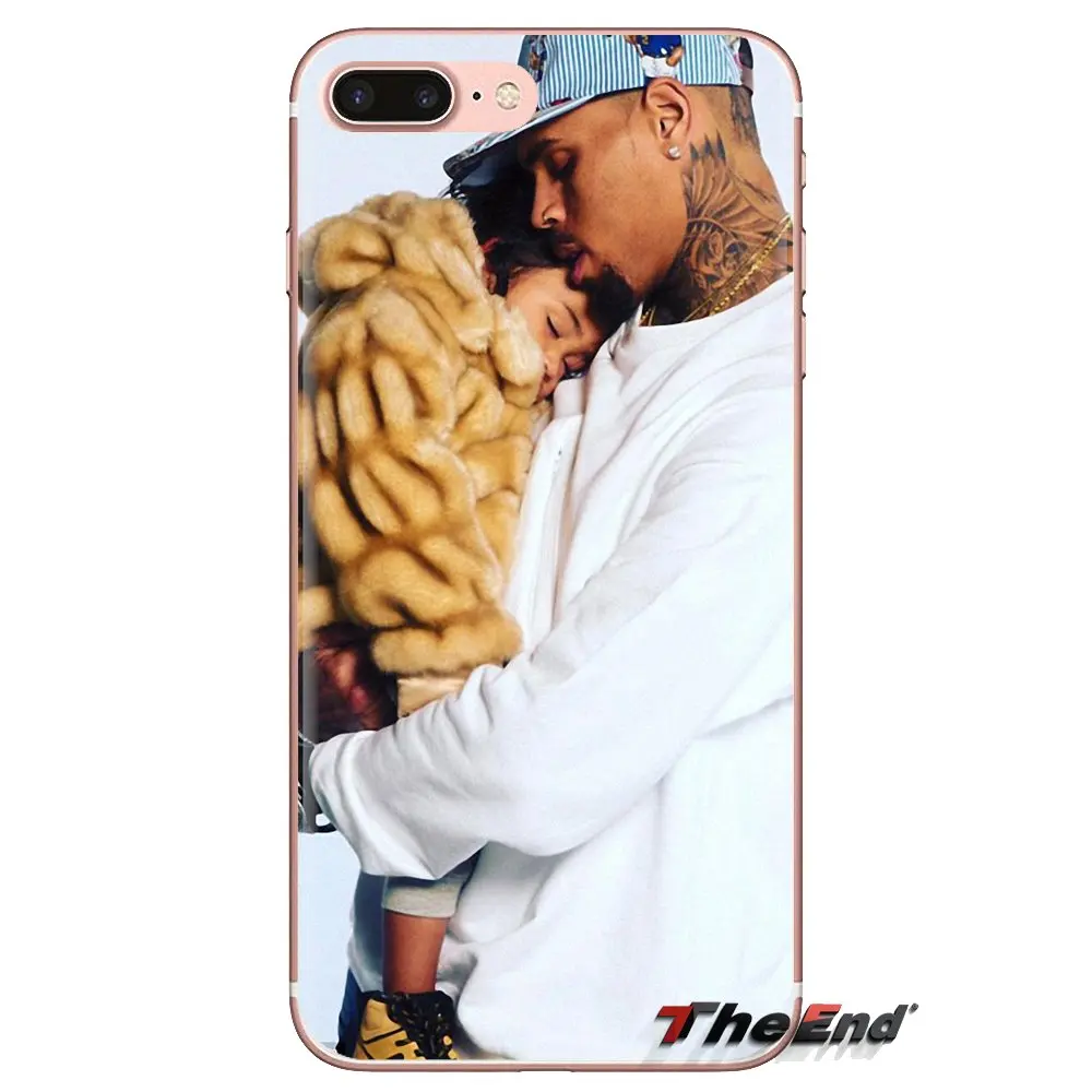 Чехол для телефона Sony Xperia Z Z1 Z2 Z3 Z5 compact M2 M4 M5 C4 E3 T3 XA Huawei Mate 7 8 Y3II Chris brown и его дочь |