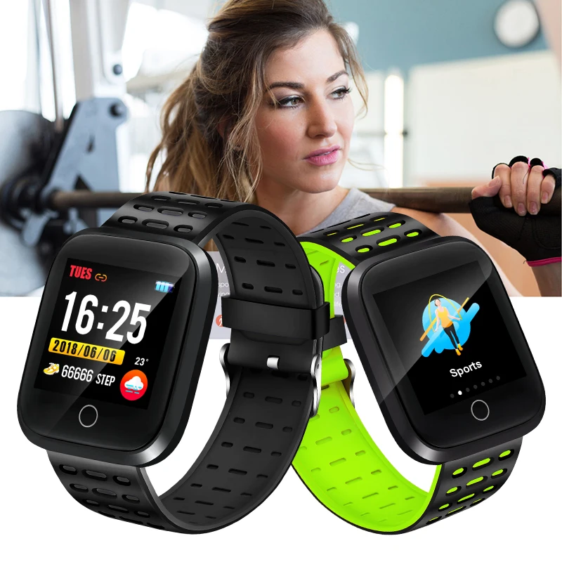 Смарт-часы LIGE для мужчин и женщин фитнес-трекер пульсометр монитор кровяного