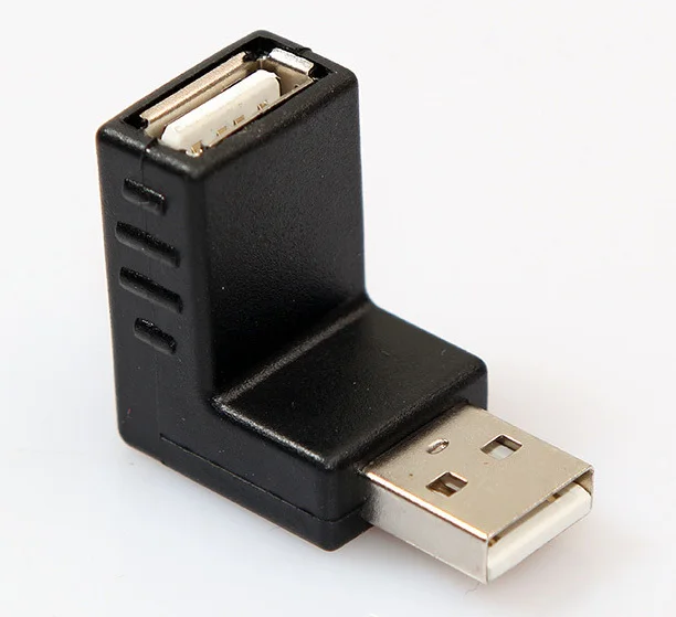 90 degree Right angle USB2.0 AM TO AF connector | Компьютеры и офис