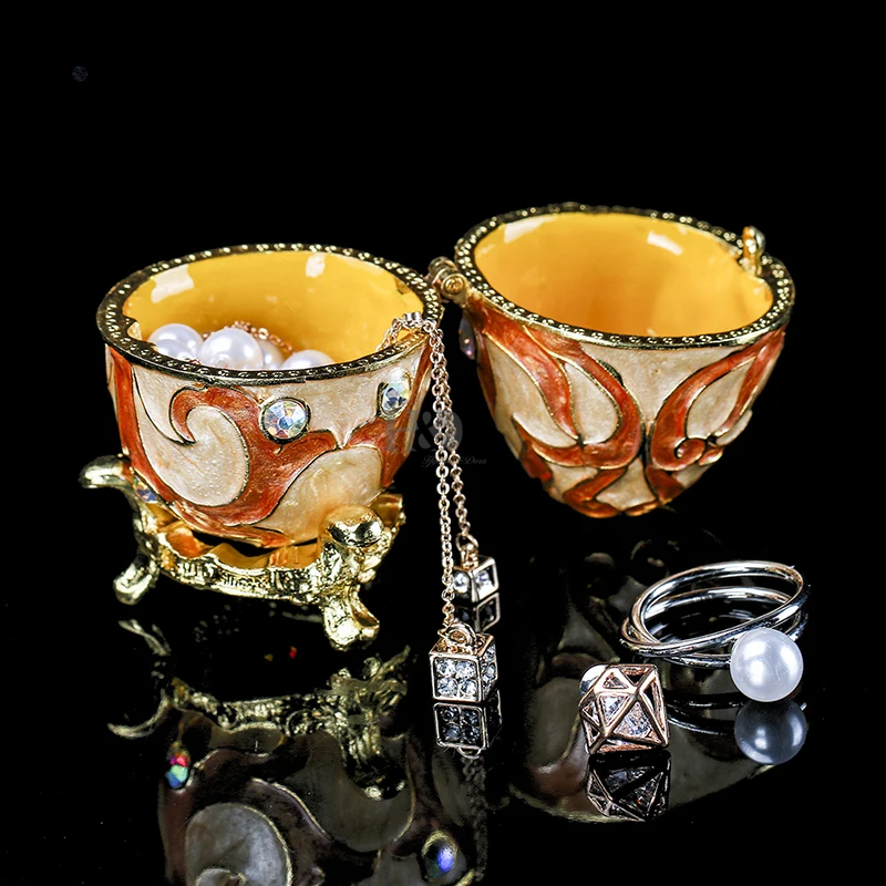 Статуэтка H & D для русских яиц шкатулка ювелирных изделий Подарочная коробка