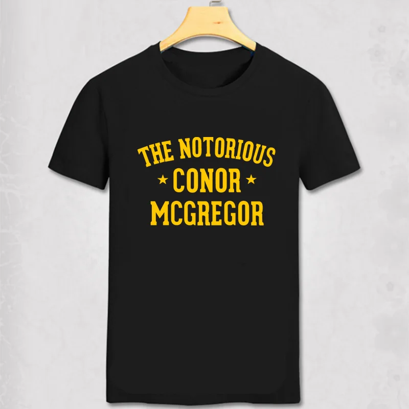 Известный Conor McGregor Мужская футболка Новая модная повседневная забавная рубашка