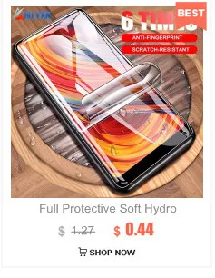 9D полное покрытие мягкая Гидрогелевая пленка для Xiaomi mi 6X A2 Lite F1 Защитная пленка для Red mi K20 7A 4X 5A 5 6 Note 7 5 6 Pro Plus