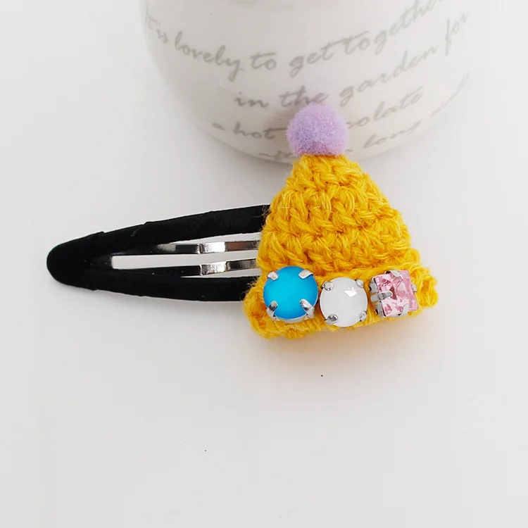 Детские милые ювелирные изделия Тиара Звезда Детская ЛЮБОВЬ Ручная Вязаная