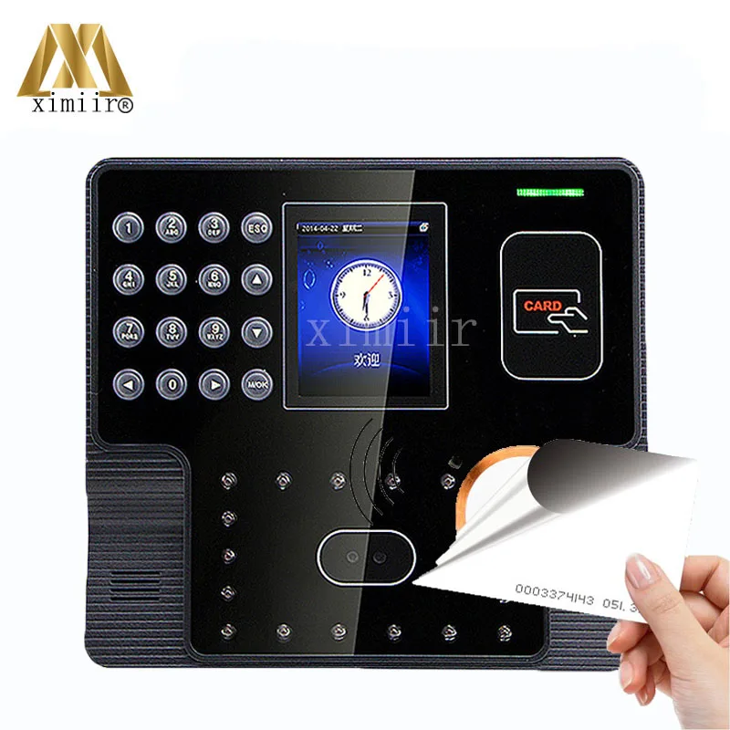 ZK iface101 Facial Time Attendance And Access Control With RFID Card Reader EM Biometric Recording | Безопасность и защита