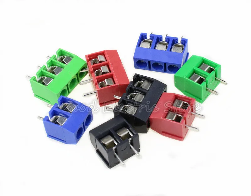 10 шт. KF301- 2 P 3 винт 5 0 мм Клеммная колодка Pin pcb коннектор | Обустройство дома