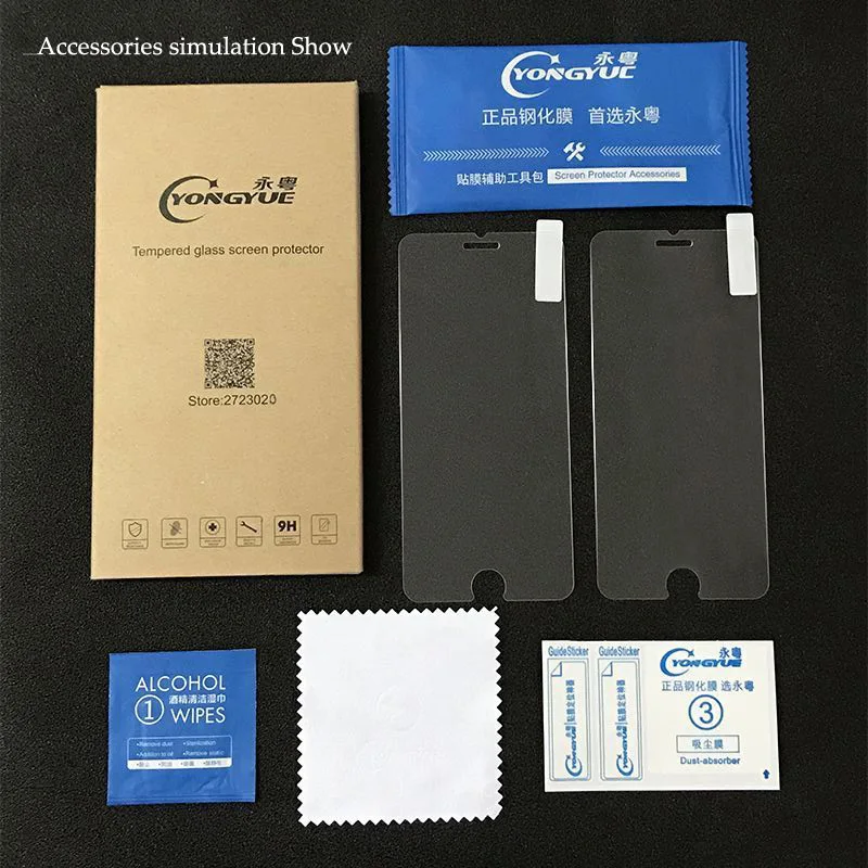 YongYue 2pcs/lot For Xiaomi 4C 4S Tempered glass screen protector 9h hardness scratch proof protective film mi4c 4s | Мобильные