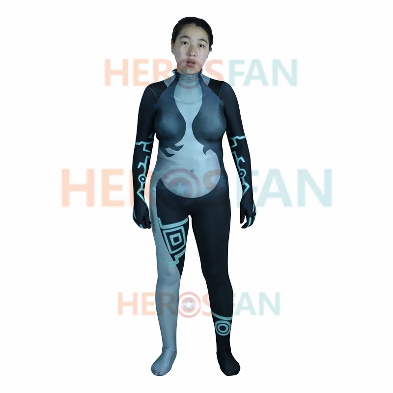 Костюм мидны из спандекса для косплевечерние и вечеринки|zentai suit|midna costumehalloween cosplay