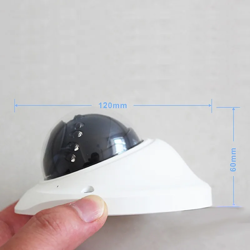 Lihmsek Mini Dome AHD рыбий глаз камера видеонаблюдения широкоугольная 12 шт. ИК светодиоды