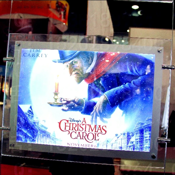 9 шт. акриловая рамка две рабочие поверхности постер дисплей рекламная