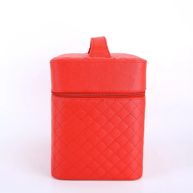 Профессиональная женская вместительная косметичка для макияжа модная