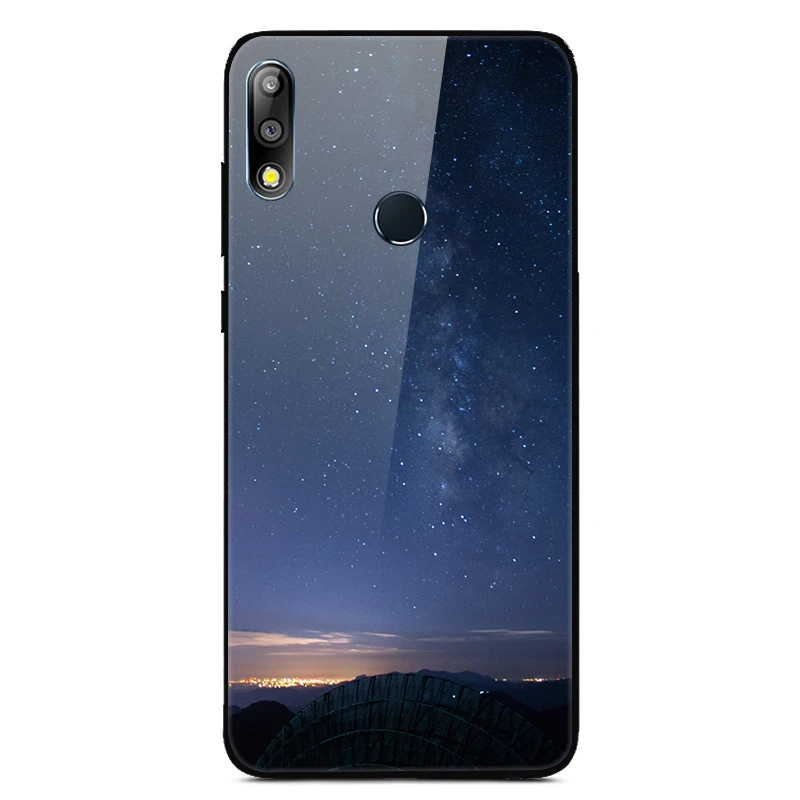 Для Asus Zenfone Max Pro M2 ZB631KL чехол из закаленного стекла с изображением планеты космос, стеклянный чехол на заднюю панель для Asus ZB631KL ZB 631KL ZB 631 KL