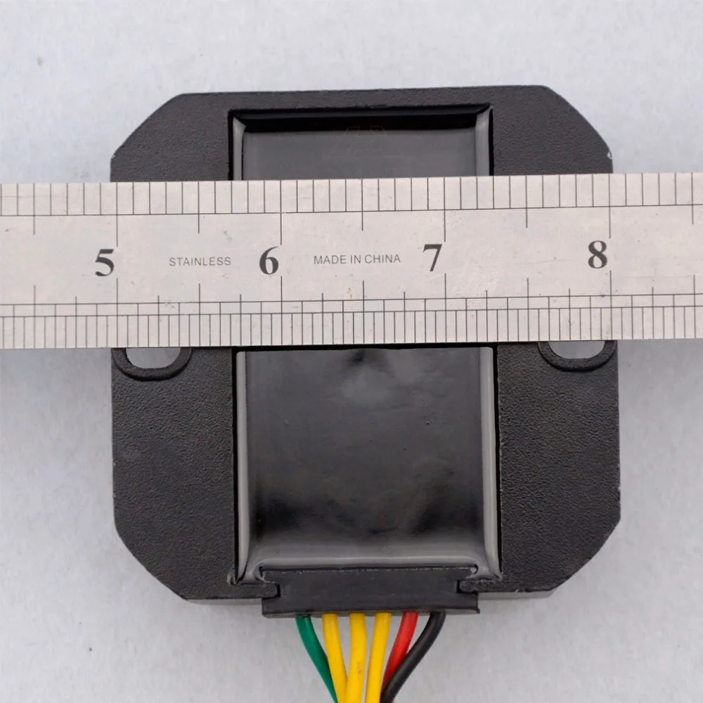 GOOFIT 6 Pin 12V регулятор напряжения Выпрямитель для Honda Elite CH150 CH150D Скутер ATV H055
